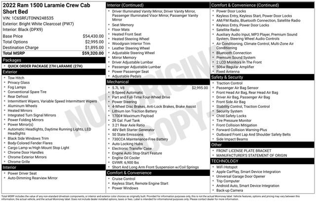 Used 2022 RAM 1500 Laramie image 10