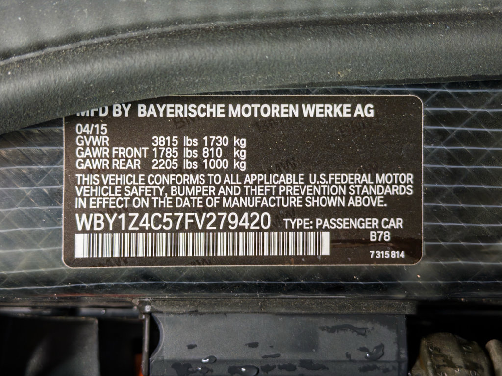Used 2015 BMW i3 w/ Range Extender image 29