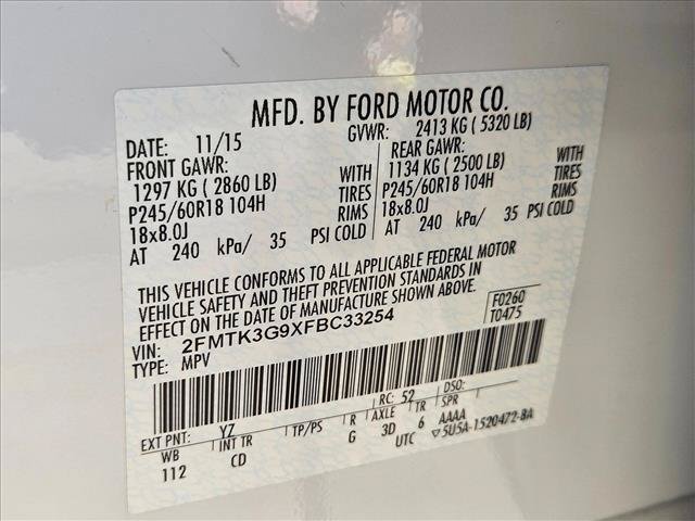 Used 2015 Ford Edge SE FWD image 24