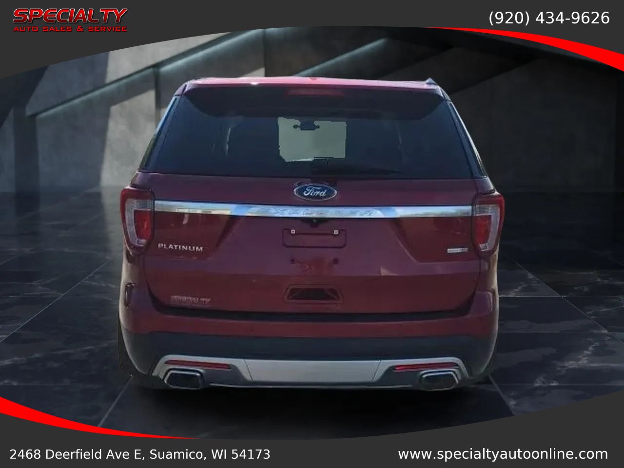Used 2016 Ford Explorer Platinum AWD/4WD image 8
