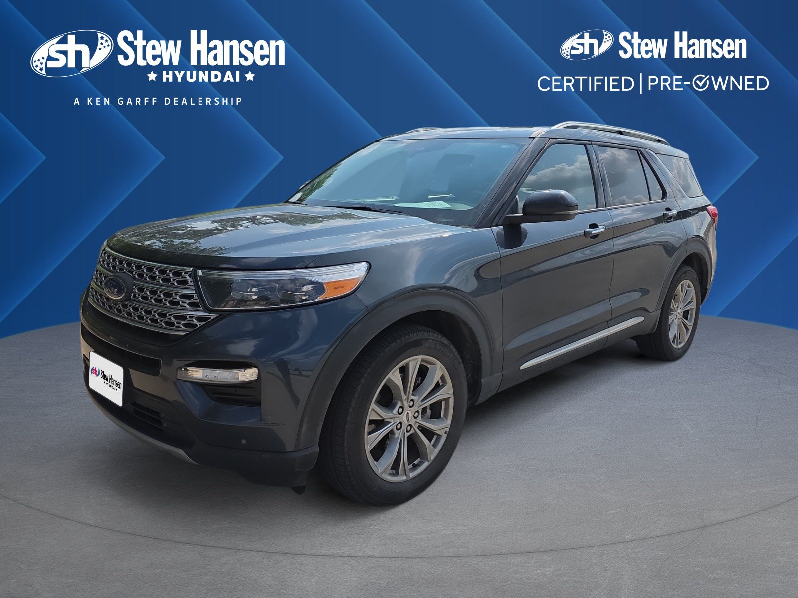 Used 2022 Ford Explorer Limited w/ Equipment Group 301A AWD/4WD image 1