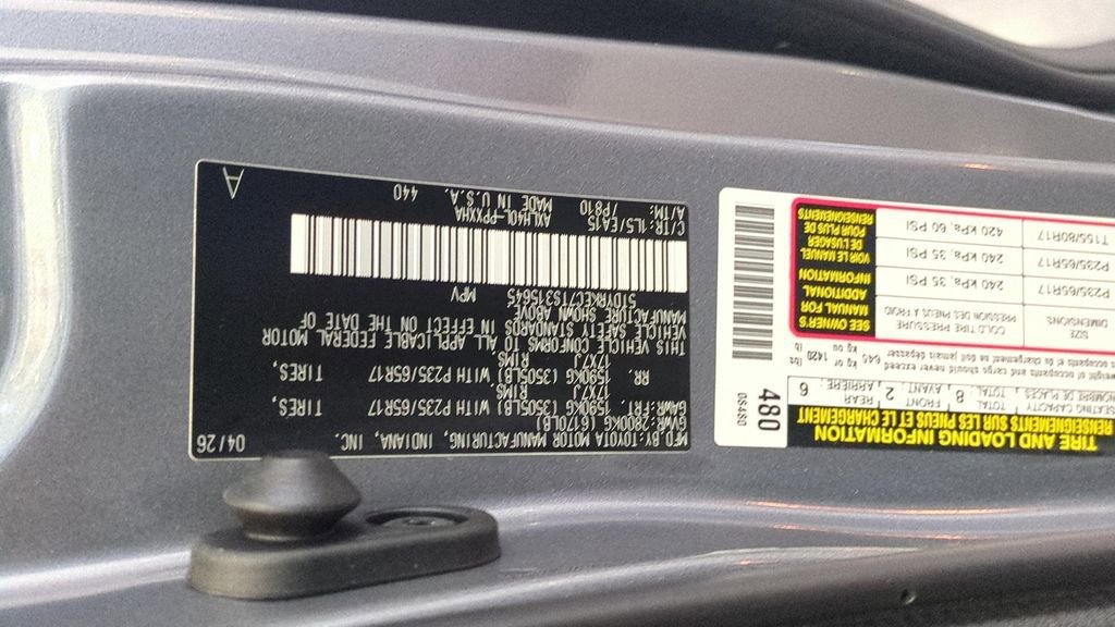 New 2026 Toyota Sienna XLE FWD image 24