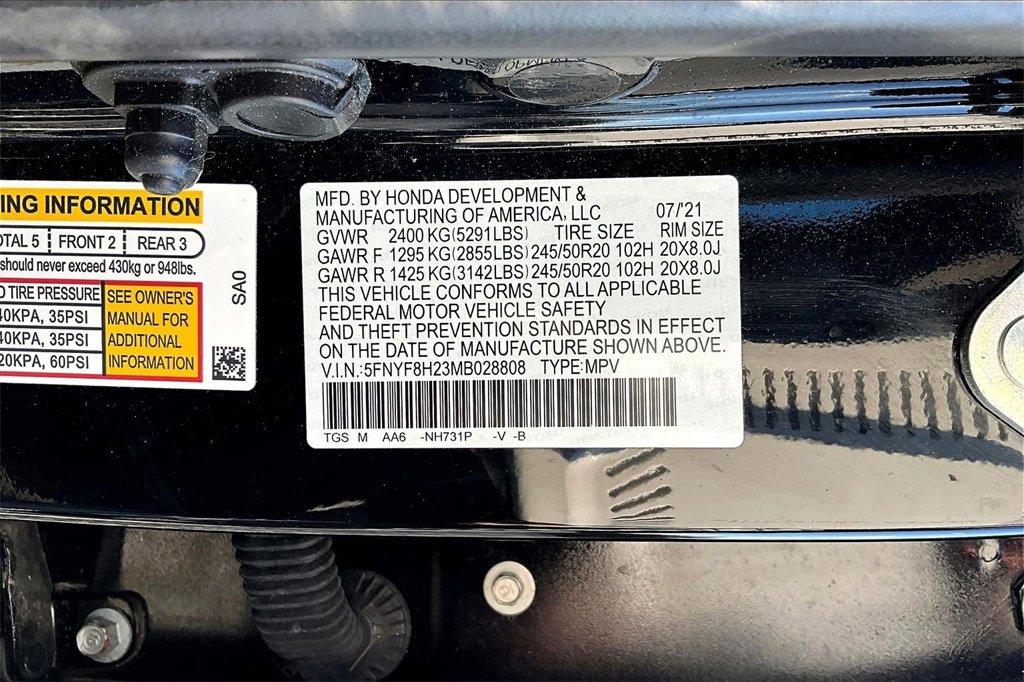 Used 2021 Honda Passport Sport image 28