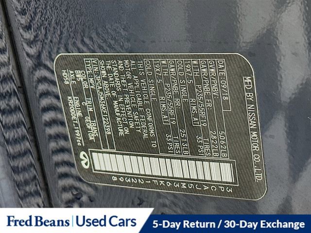 Used 2019 INFINITI QX50 Essential w/ Premium Heat Package image 35