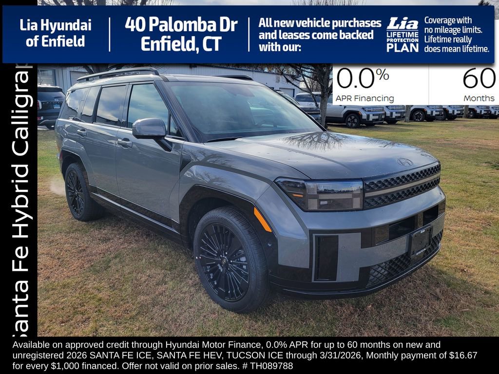New 2026 Hyundai Santa Fe Calligraphy