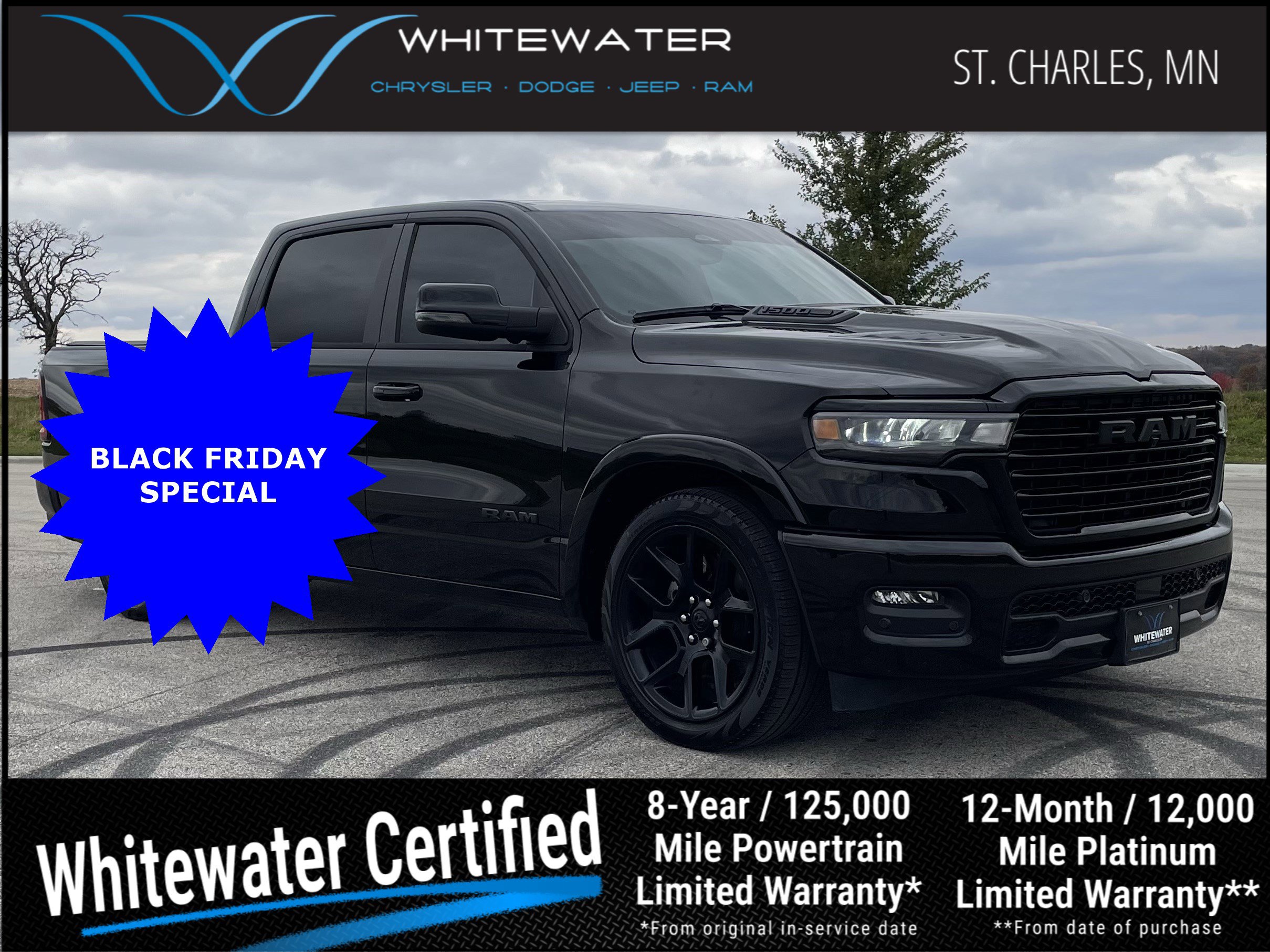 Used 2025 RAM 1500 Laramie w/ Night Edition