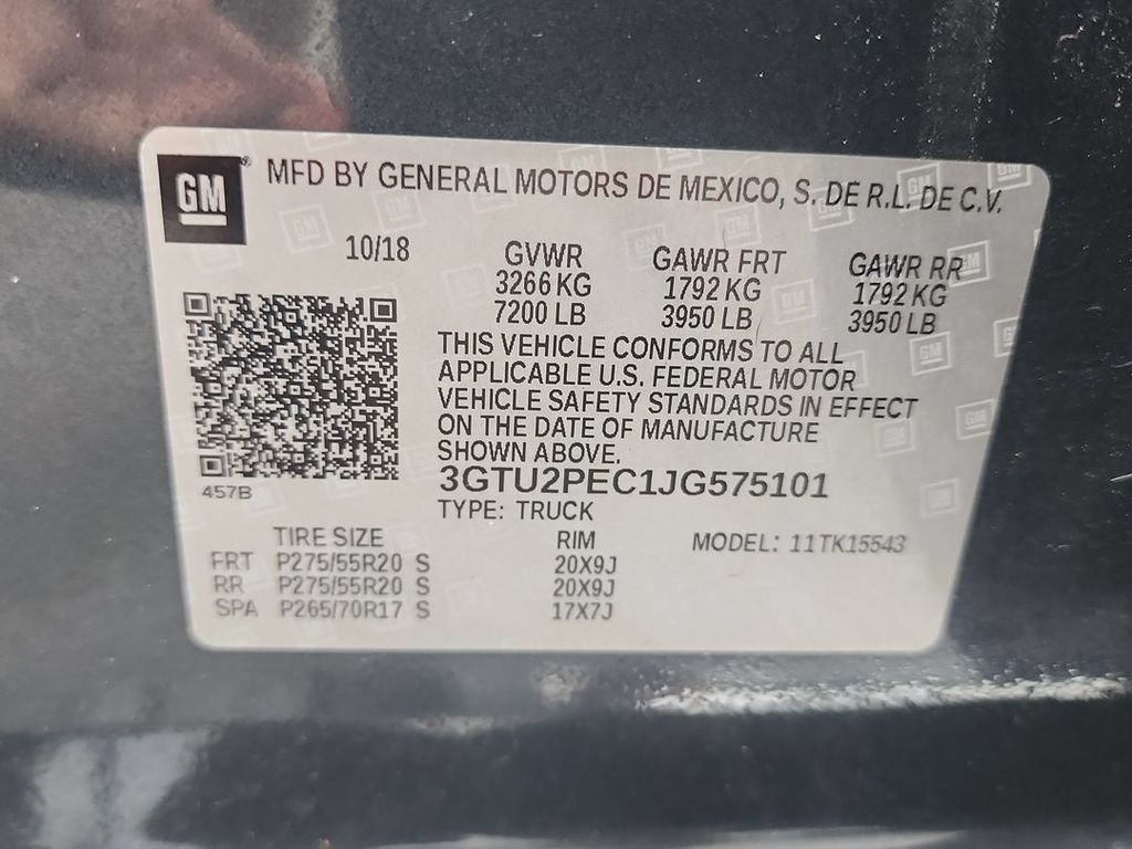 Certified 2018 GMC Sierra 1500 Denali AWD/4WD image 33