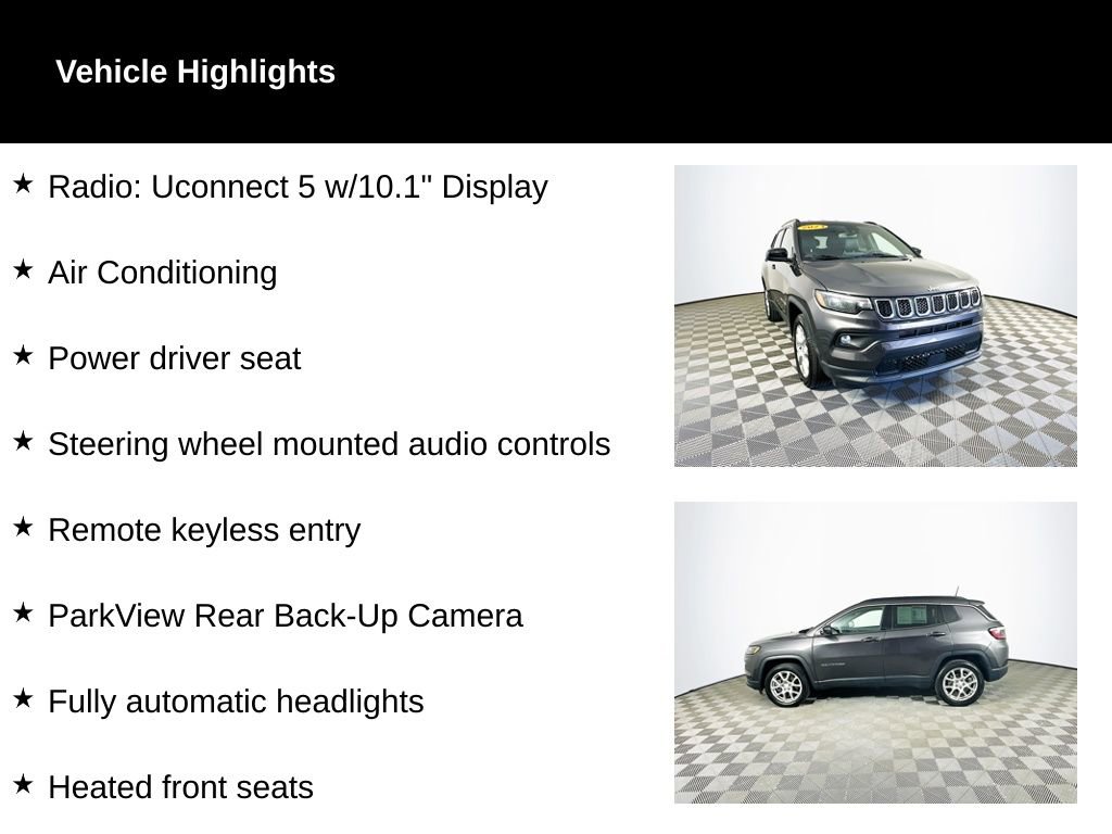 Used 2023 Jeep Compass Latitude image 2