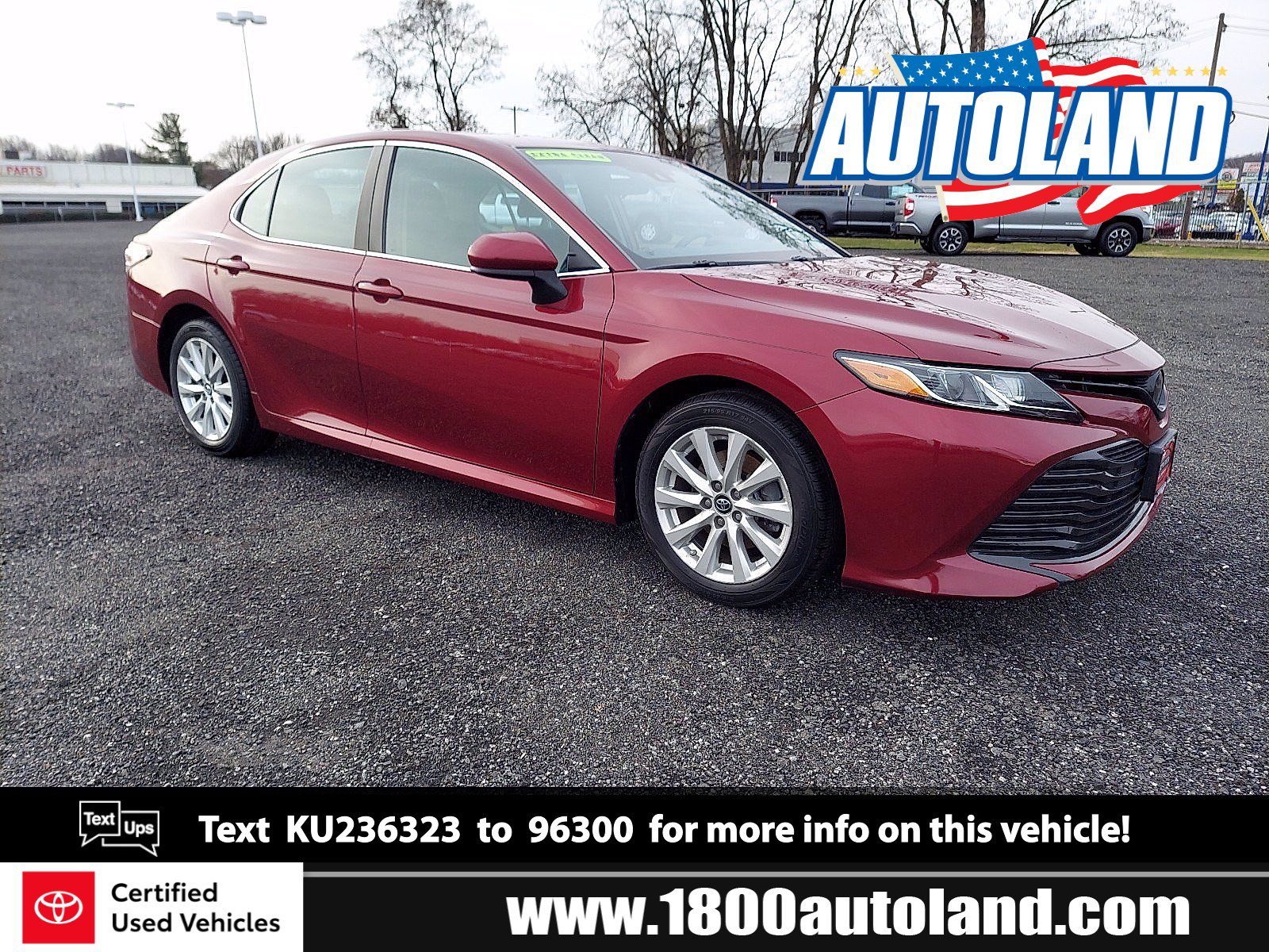 Certified 2019 Toyota Camry LE image 1