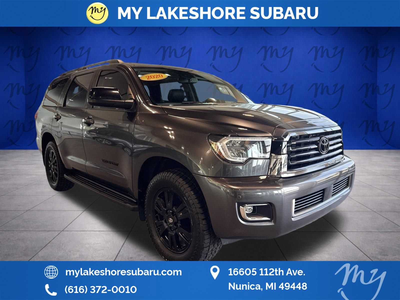 Used 2020 Toyota Sequoia TRD Sport w/ TRD Sport Premium Package AWD/4WD 360° Tour
