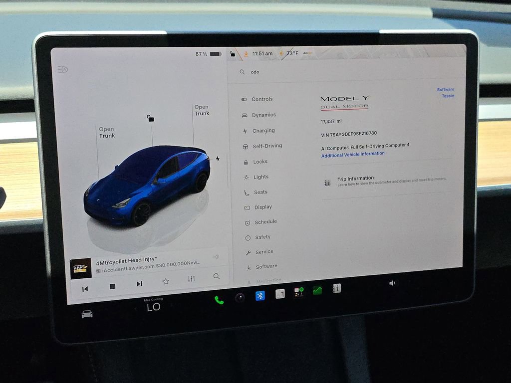 Used 2025 Tesla Model Y Performance AWD/4WD image 25