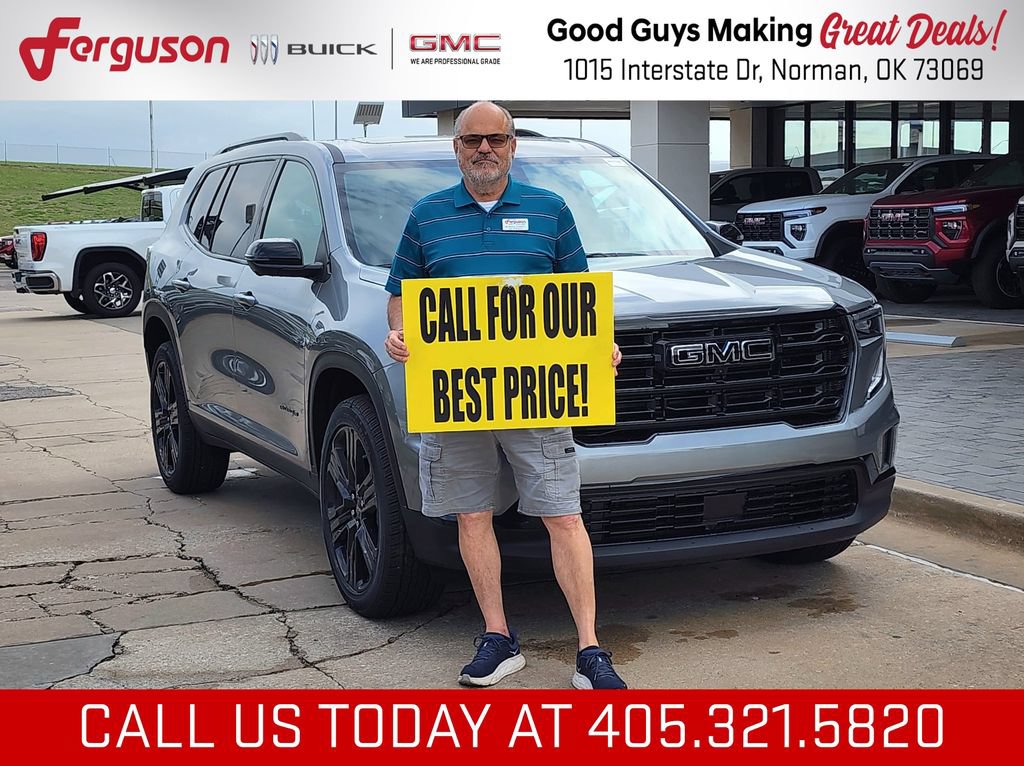 New 2026 GMC Acadia Elevation w/ Black Edition