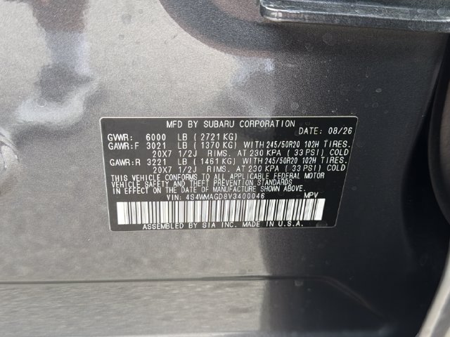 New 2027 Subaru Ascent Limited AWD/4WD image 26