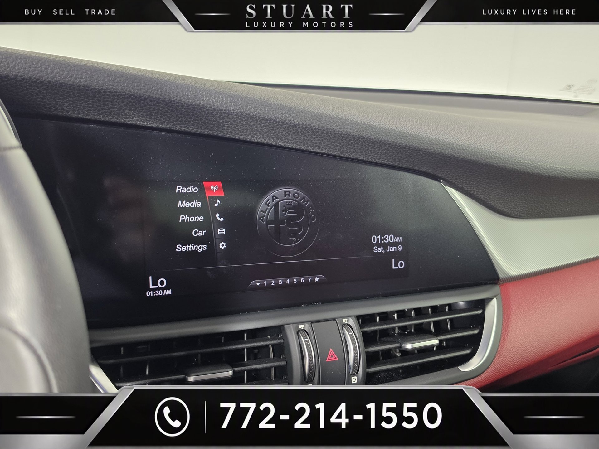 Used 2019 Alfa Romeo Giulia Ti Sport w/ Quick Order Package 22U Sport RWD image 13