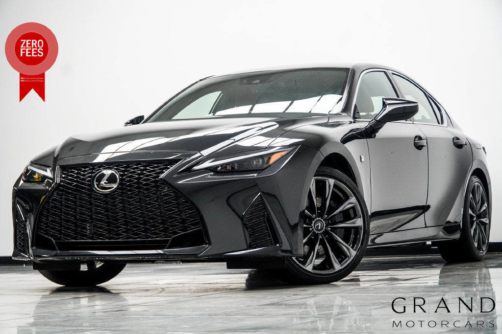 Used 2024 Lexus IS 350 F Sport w/ Memory Package