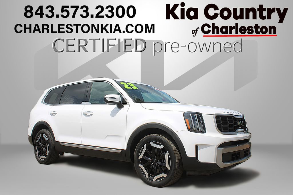 Certified 2023 Kia Telluride S w/ S Sunroof Package FWD image 1