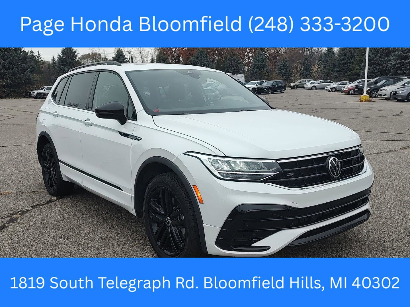 Used 2022 Volkswagen Tiguan SE R-Line