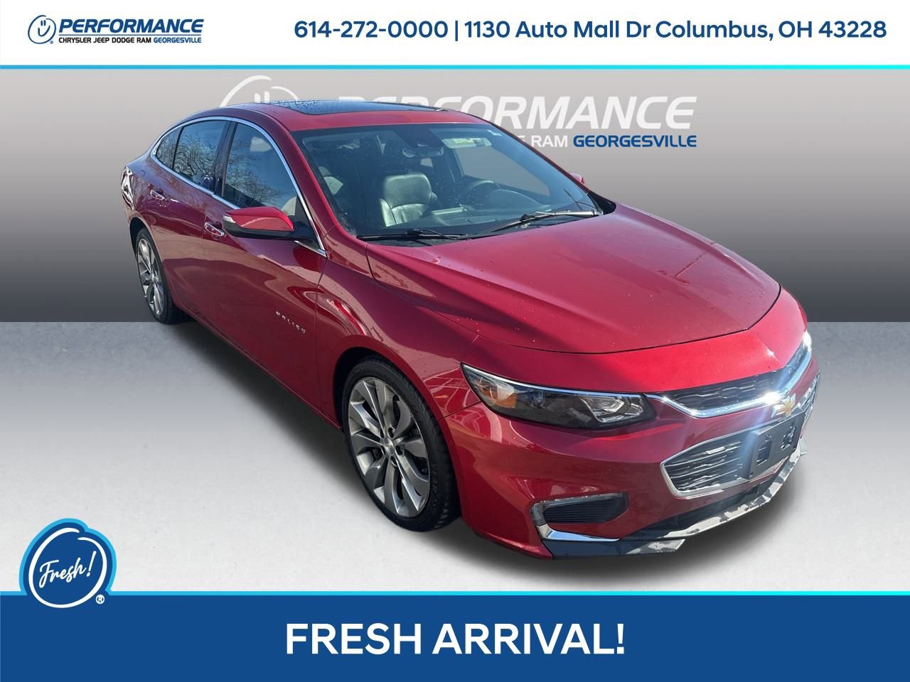 Used 2016 Chevrolet Malibu Premier w/ Driver Confidence Package II