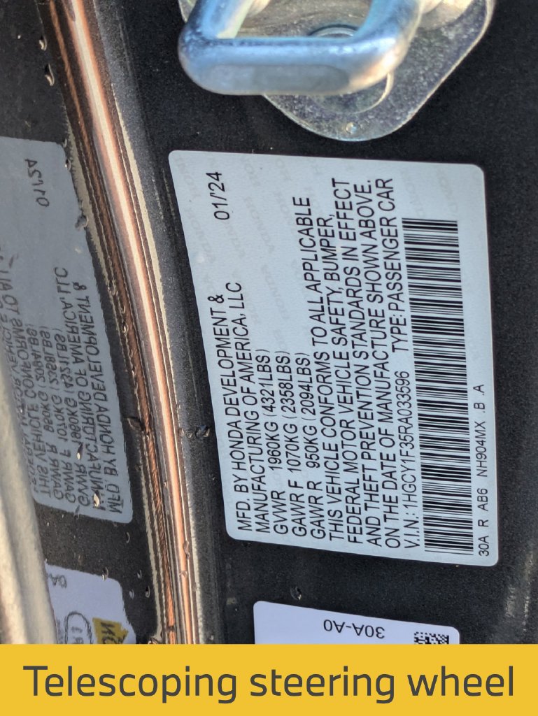 Used 2024 Honda Accord EX image 30