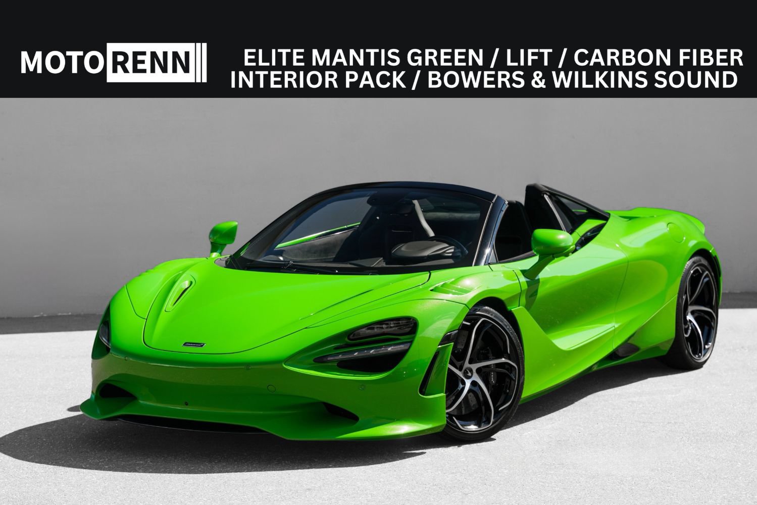 Used 2024 McLaren 750S Spider RWD image 1