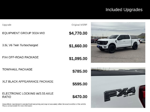 Certified 2024 Ford F150 XLT w/ Equipment Group 302A MID AWD/4WD image 5