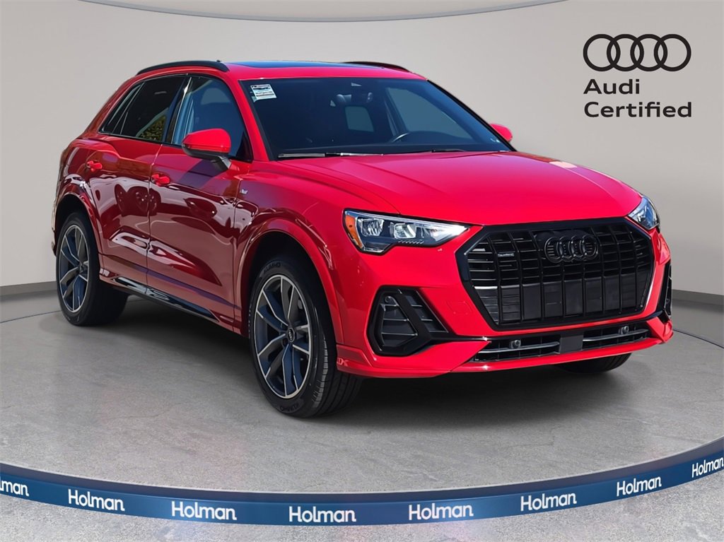 Certified 2022 Audi Q3 2.0T Premium w/ Black Optic Sport Package