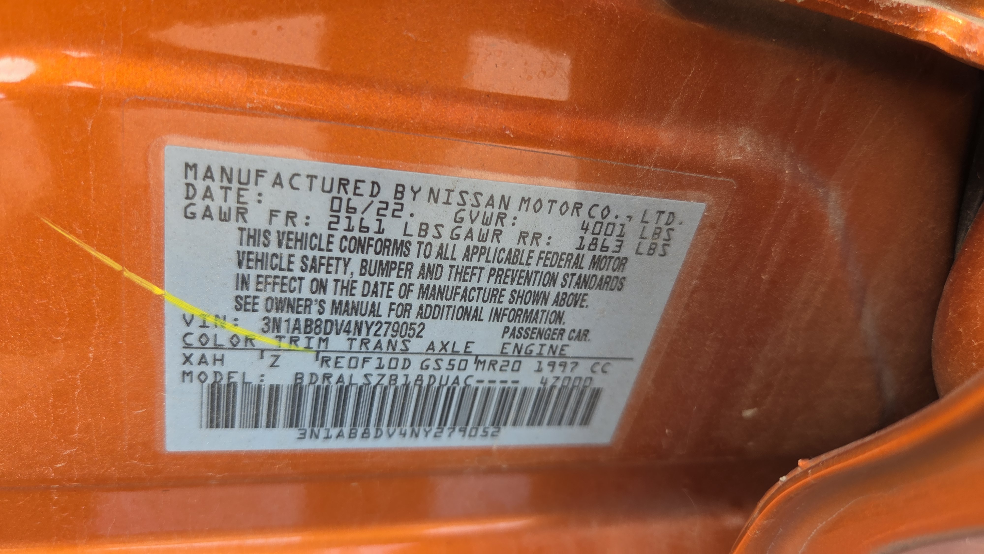Used 2022 Nissan Sentra SR w/ SR Premium Package FWD image 17