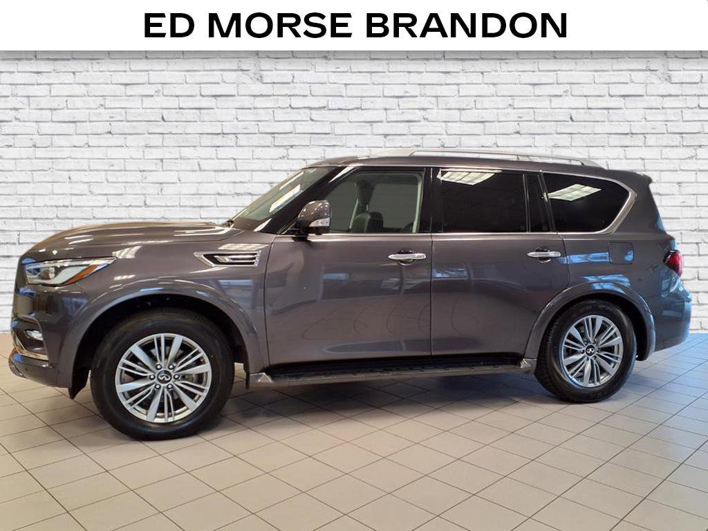 Used 2023 INFINITI QX80 Luxe w/ Cargo Package video 2