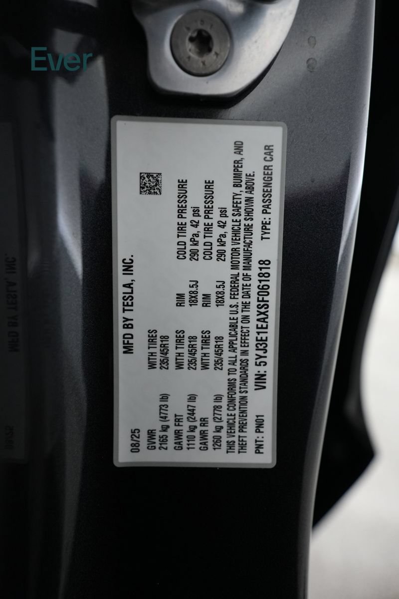 Used 2025 Tesla Model 3 RWD image 29