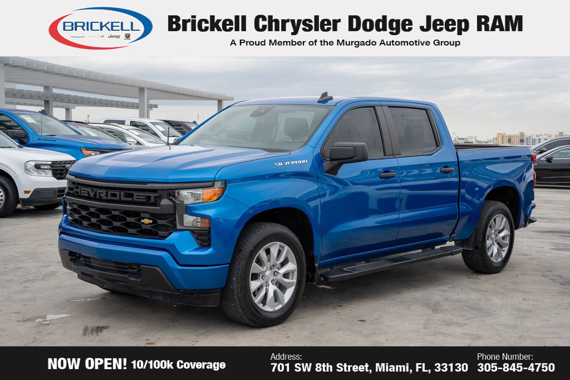 Used 2024 Chevrolet Silverado 1500 Custom image 1