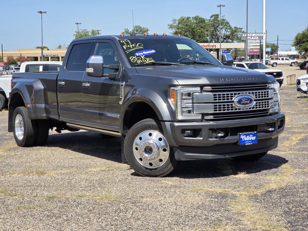 Used 2019 Ford F450 Platinum w/ Platinum Ultimate Package AWD/4WD image 2
