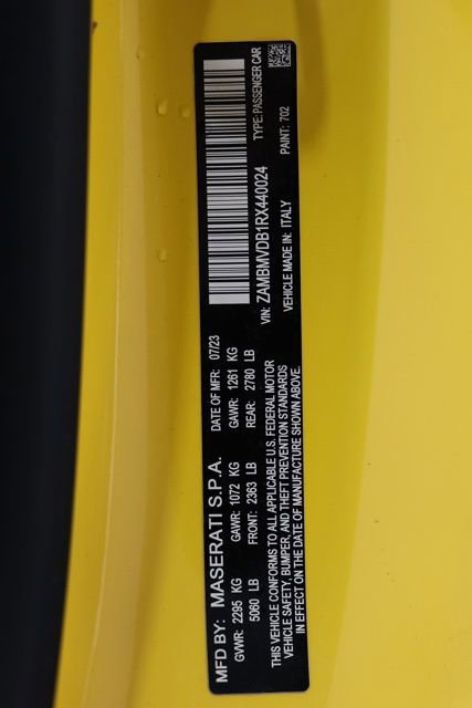 New 2024 Maserati GranTurismo Trofeo AWD/4WD image 38