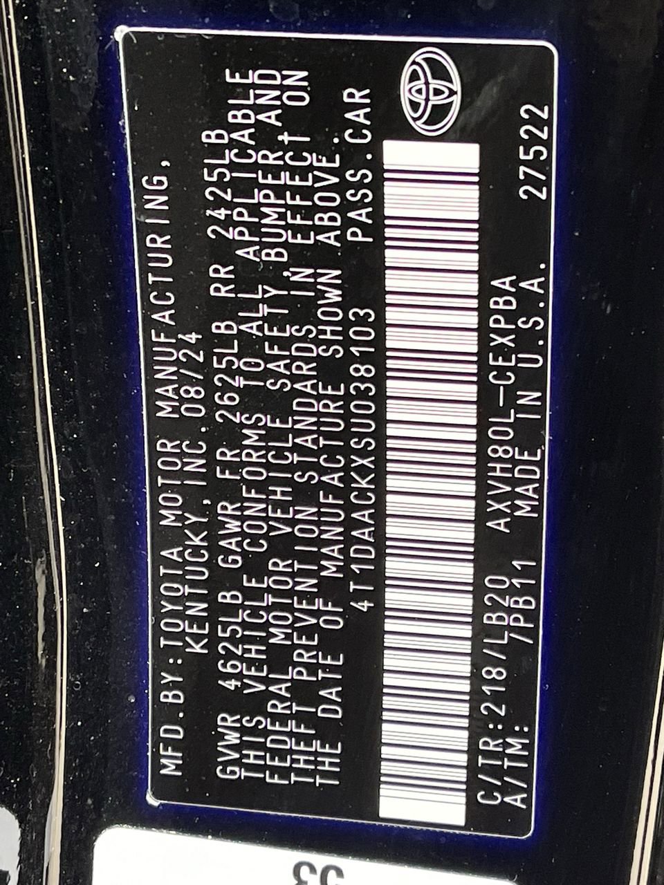 Used 2025 Toyota Camry XSE FWD image 30