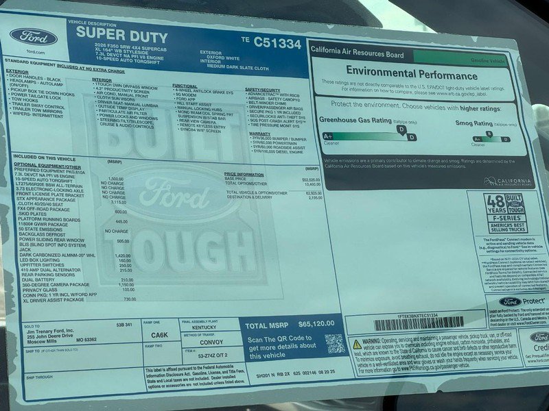 New 2026 Ford F350 XL w/ STX Appearance Package image 19