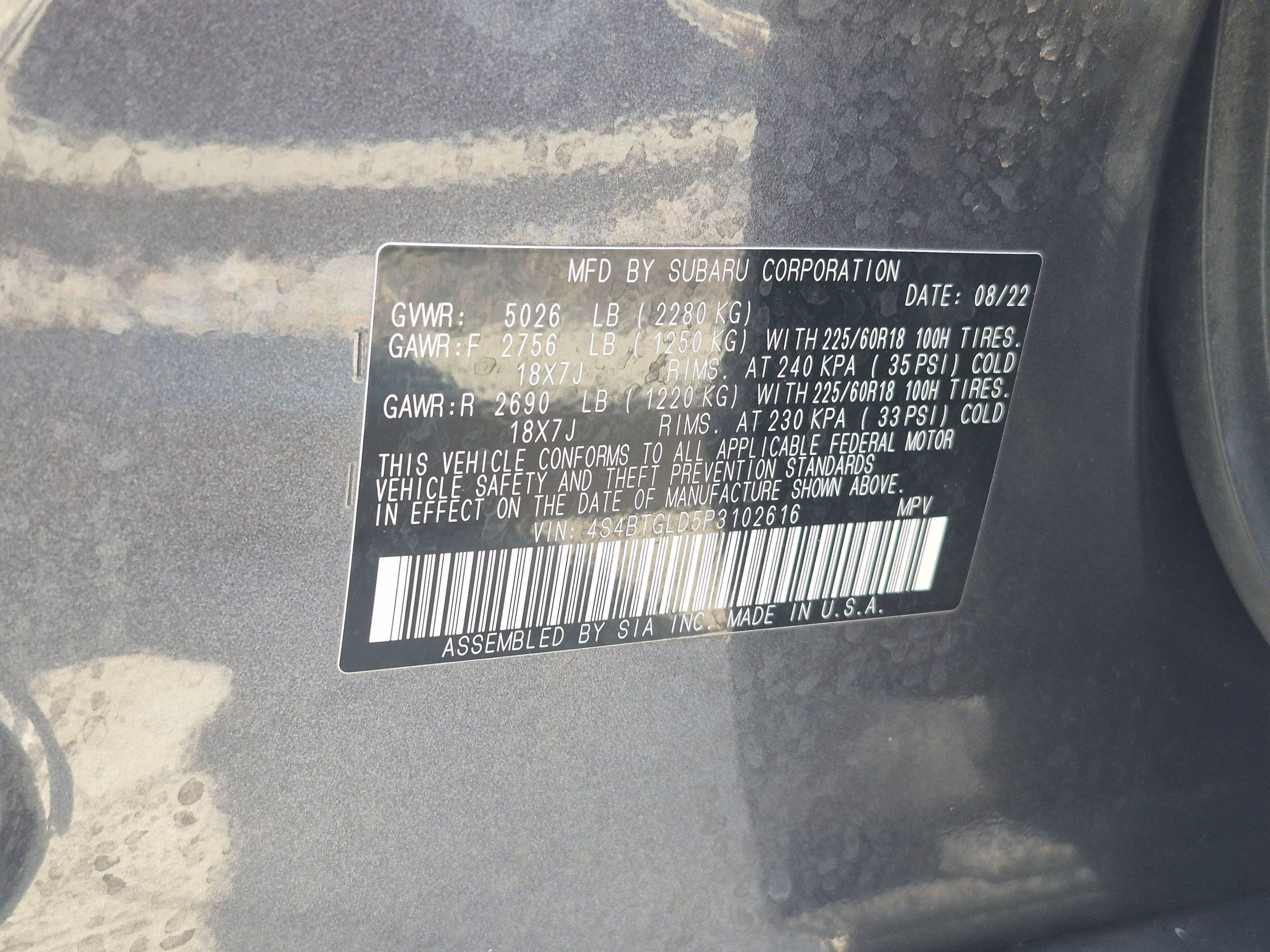 Used 2023 Subaru Outback Onyx Edition XT AWD/4WD image 34