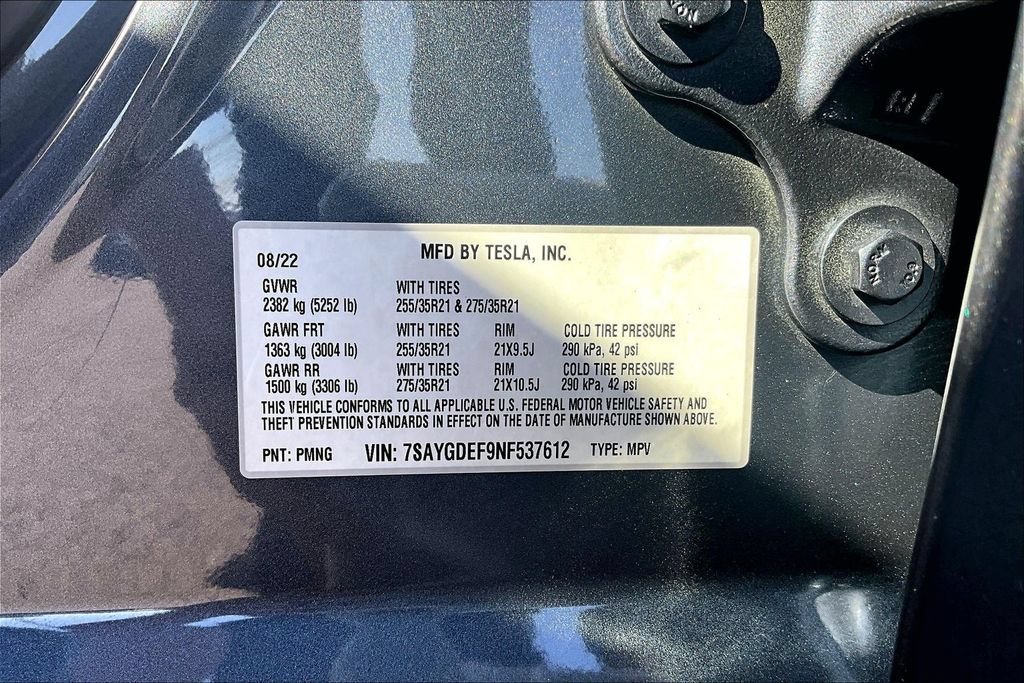 Used 2022 Tesla Model Y Performance AWD/4WD image 31