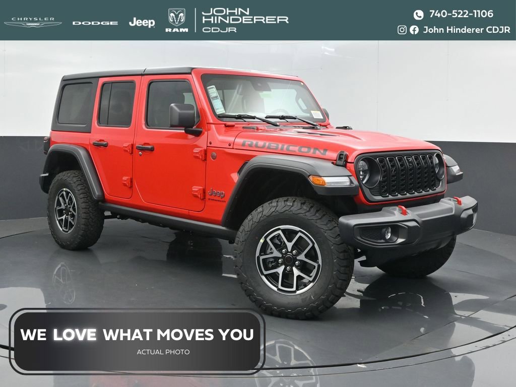 New 2025 Jeep Wrangler Unlimited Rubicon w/ Safety Group