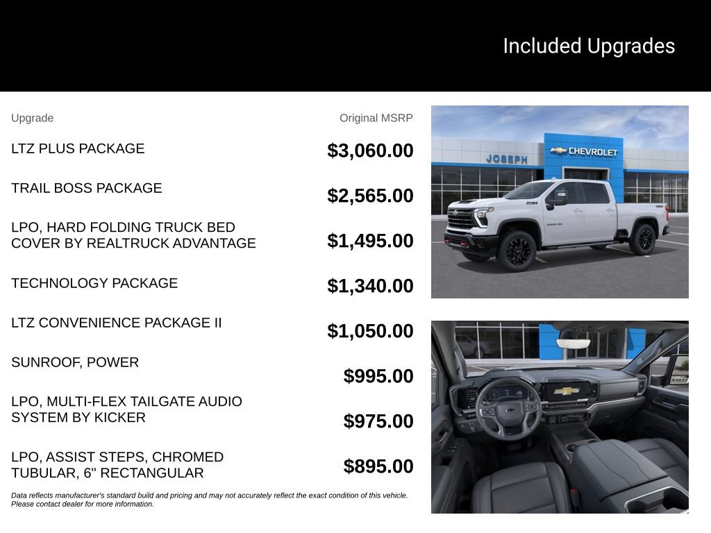 New 2026 Chevrolet Silverado 2500 LTZ w/ LTZ Plus Package AWD/4WD image 3