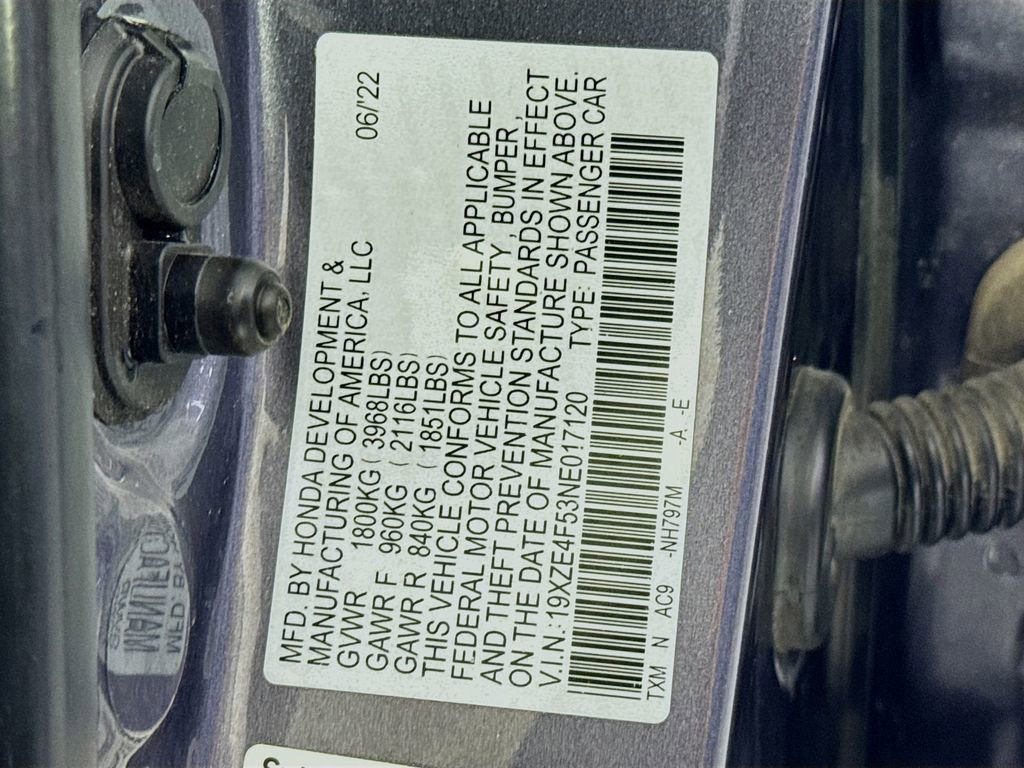 Used 2022 Honda Insight EX image 38