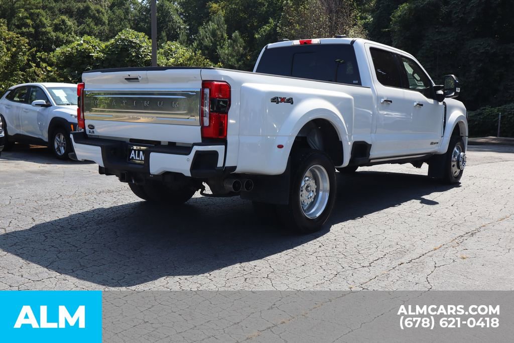 Used 2024 Ford F450 Platinum w/ Camper Package image 7