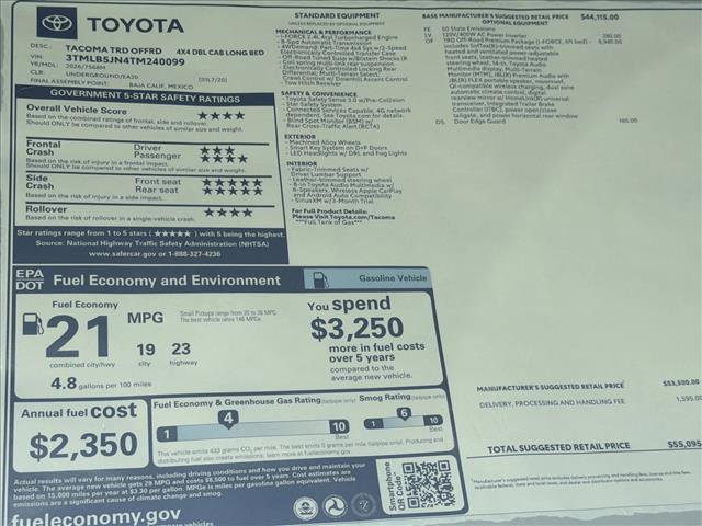 New 2026 Toyota Tacoma TRD Off-Road image 25