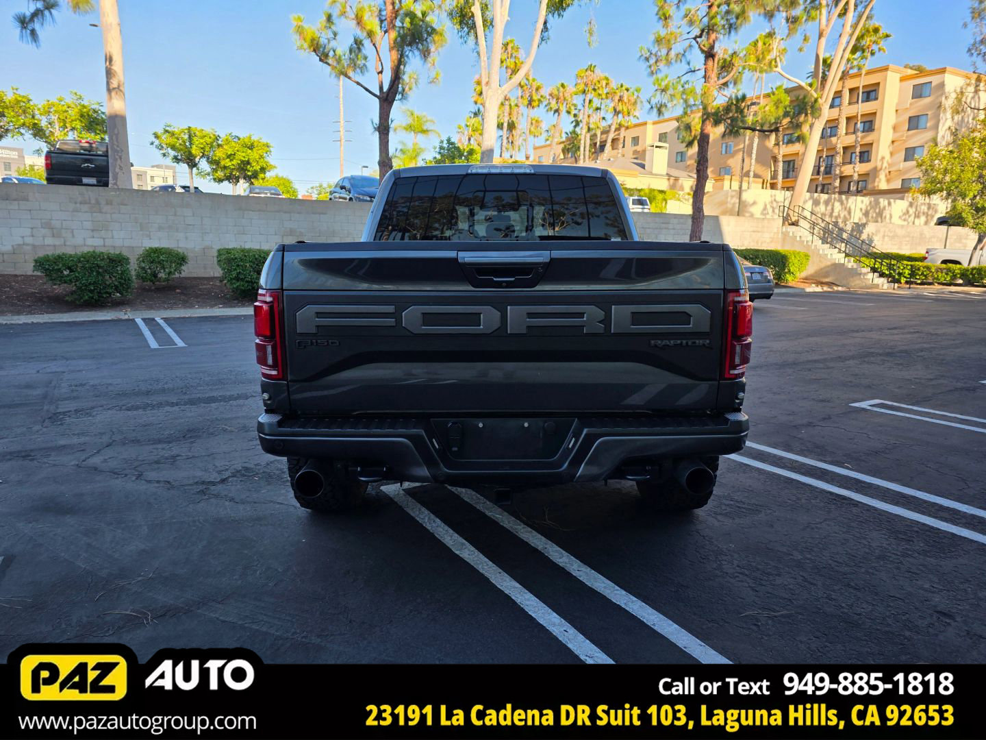 Used 2020 Ford F150 Raptor w/ Equipment Group 802A Luxury image 4