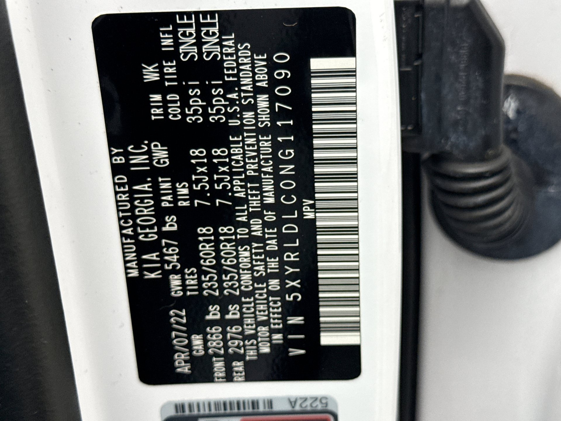 Used 2022 Kia Sorento S AWD/4WD image 25