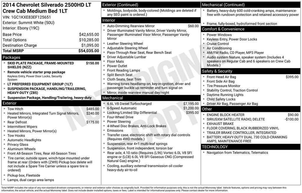 Used 2014 Chevrolet Silverado 2500 LT image 9