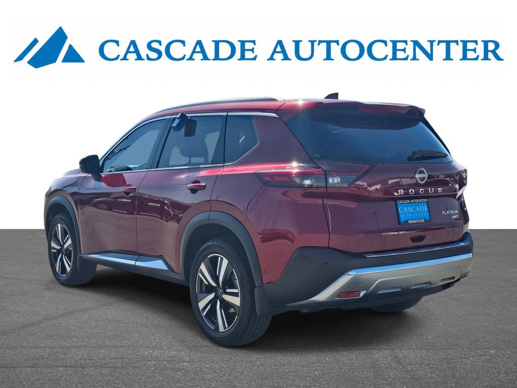 Used 2022 Nissan Rogue Platinum w/ Head-Up Display Package AWD/4WD image 3