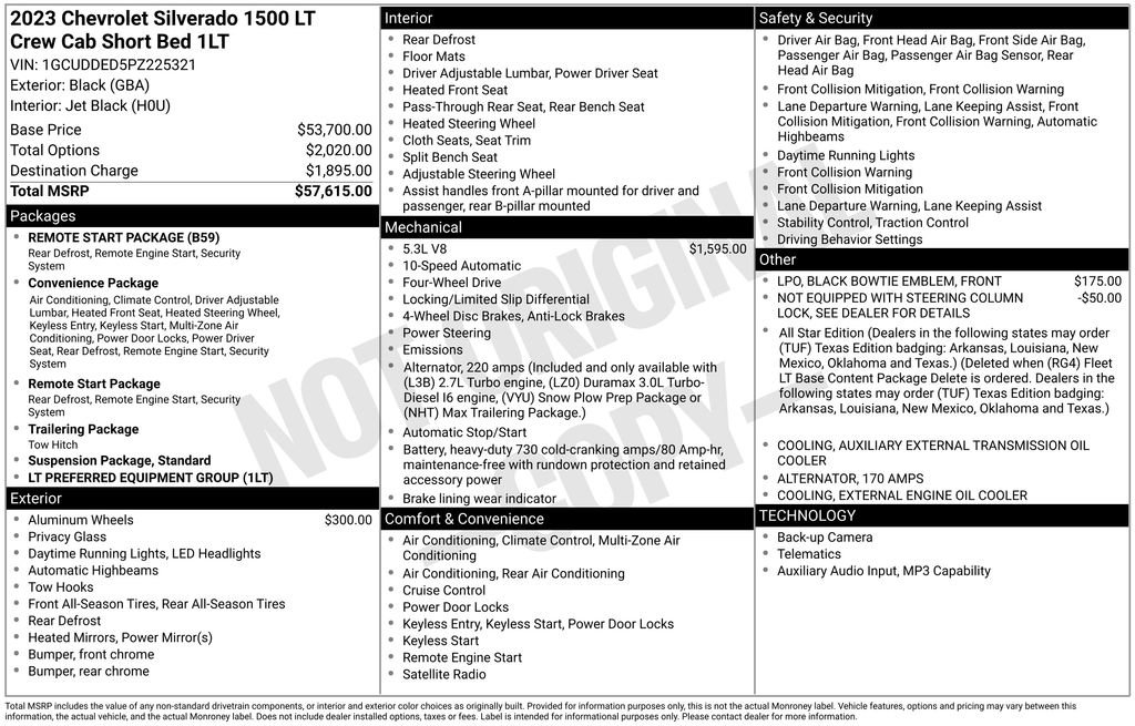 Used 2023 Chevrolet Silverado 1500 LT AWD/4WD image 6