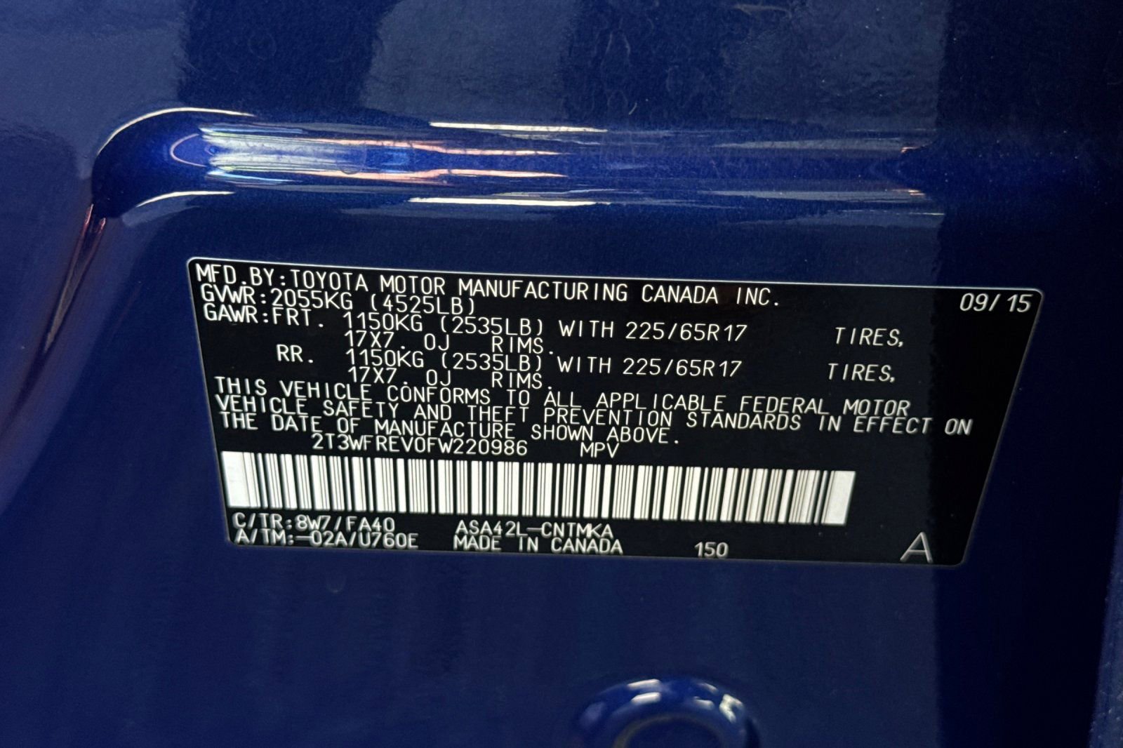 Used 2015 Toyota RAV4 XLE image 27