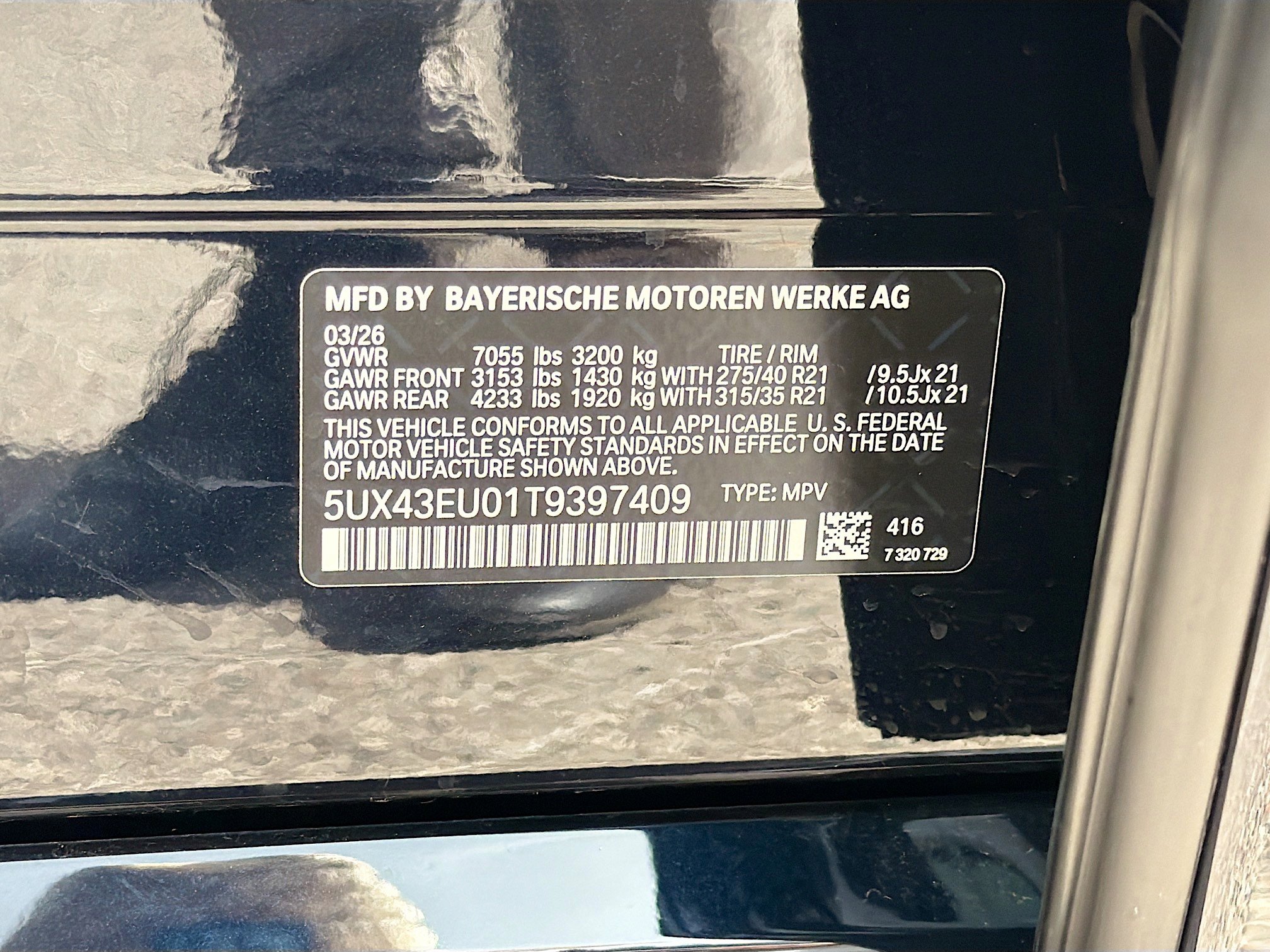 New 2026 BMW X5 xDrive50e w/ M Sport Package image 43