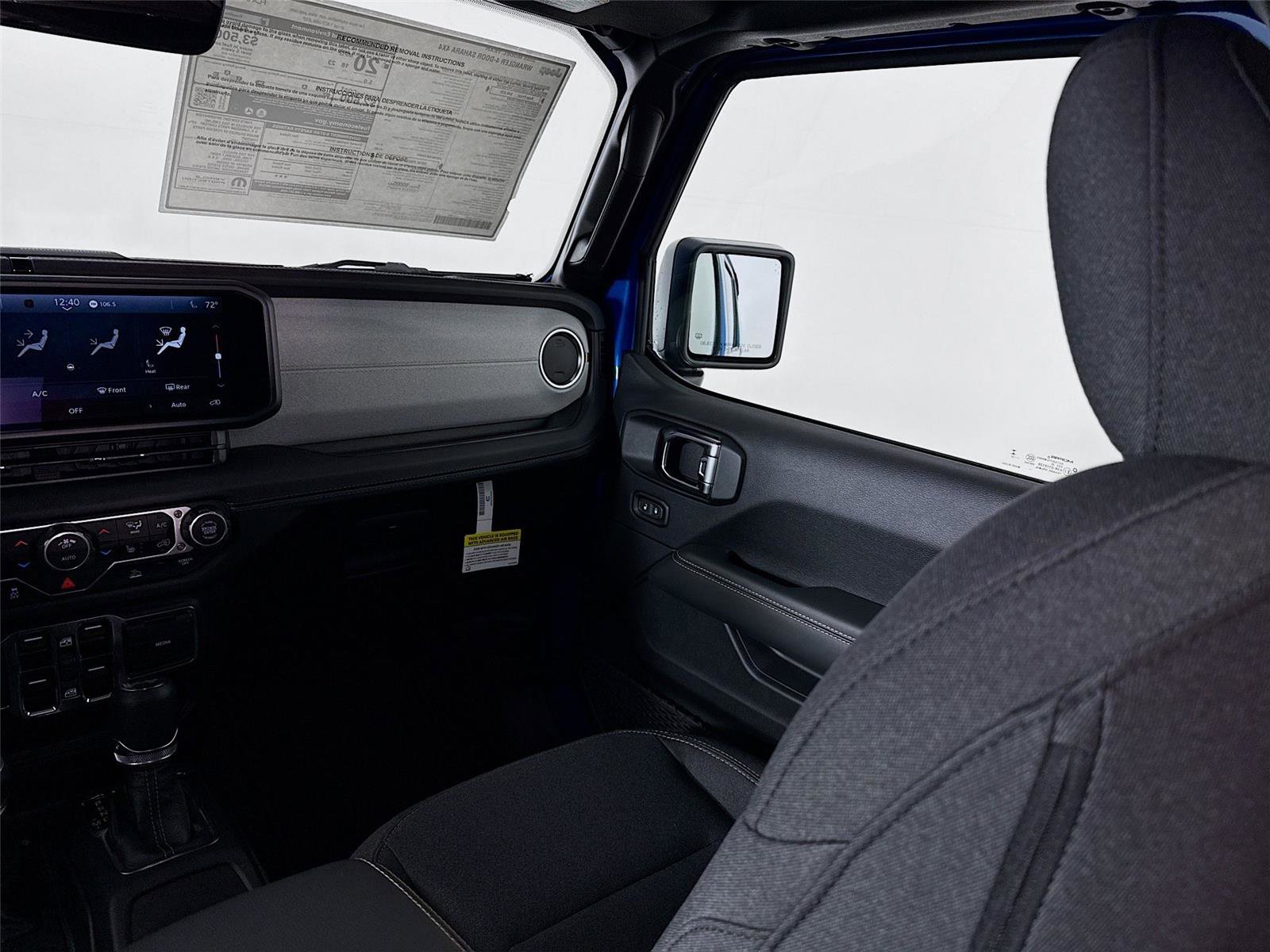 New 2025 Jeep Wrangler Sahara w/ Technology Group image 26