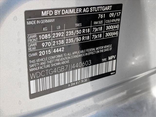 Certified 2018 Mercedes-Benz GLA 250 4MATIC image 24